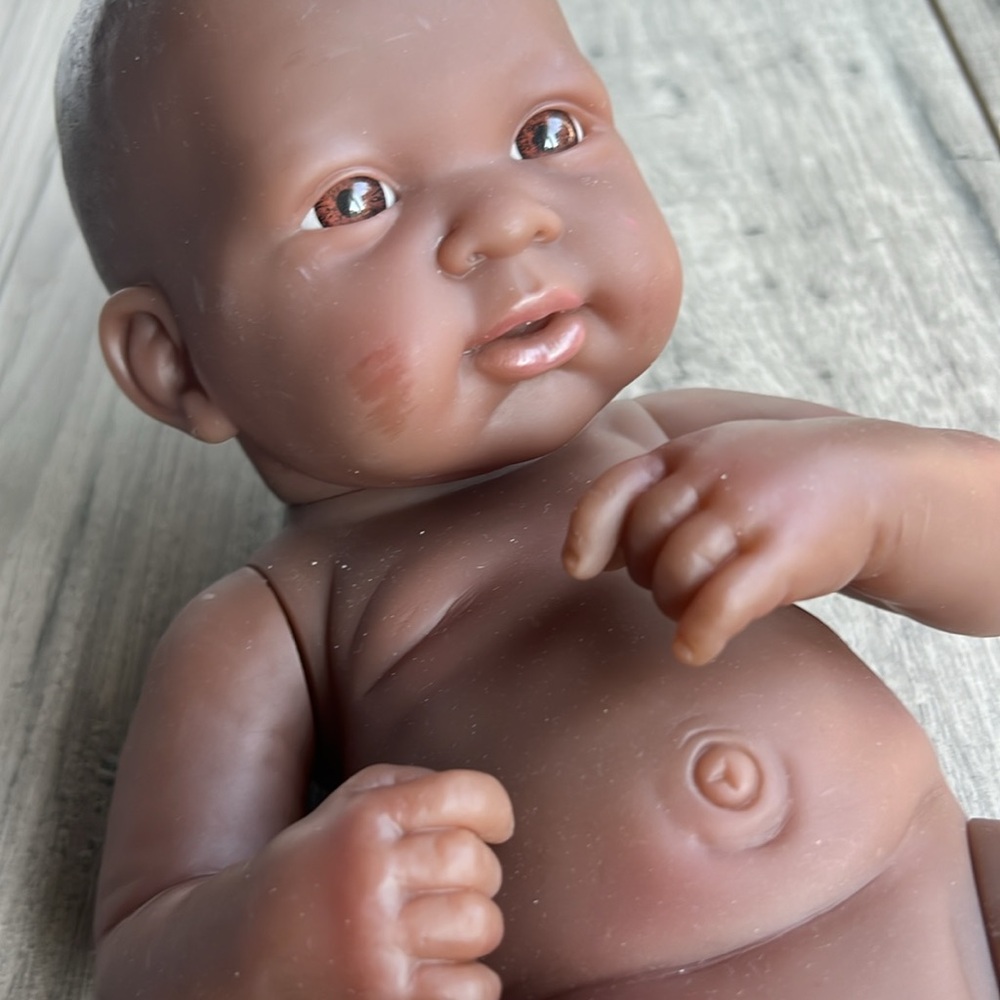 Berenguer Realistic La Newborn 14” African American Baby Girl Doll
